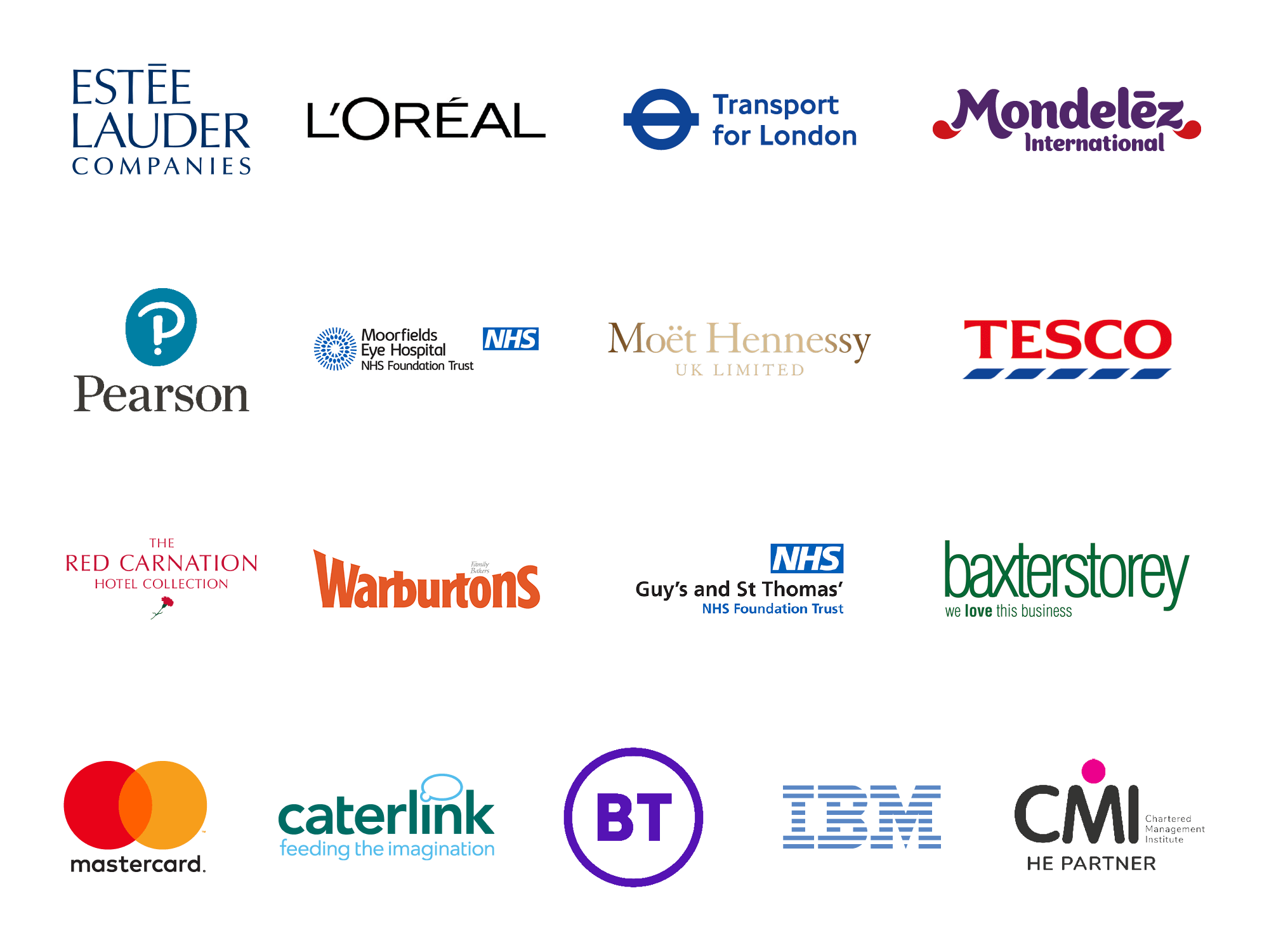 Industry partners' logos