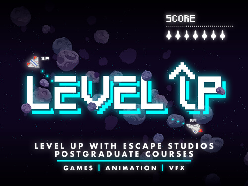Level up with Escape Studios postgraduate courses