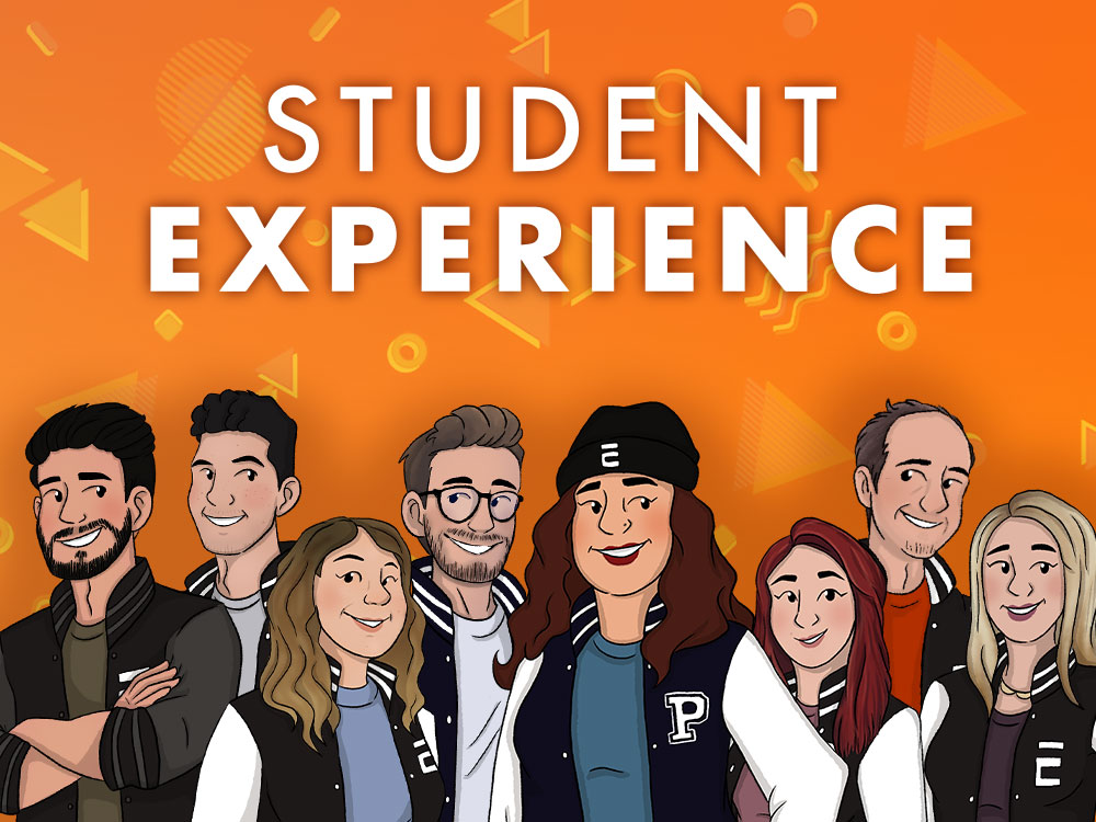 Student experience mascots
