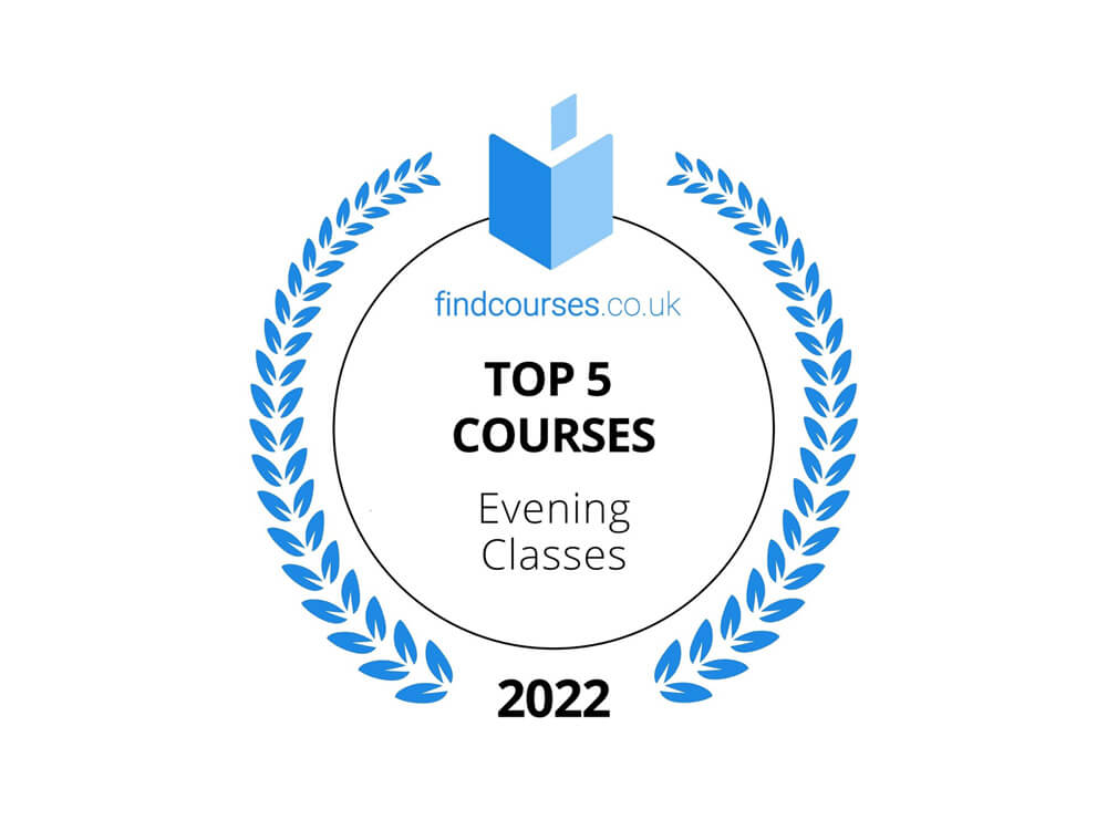 Find Courses Top 5 Courses Evening Classes 2022 Badge