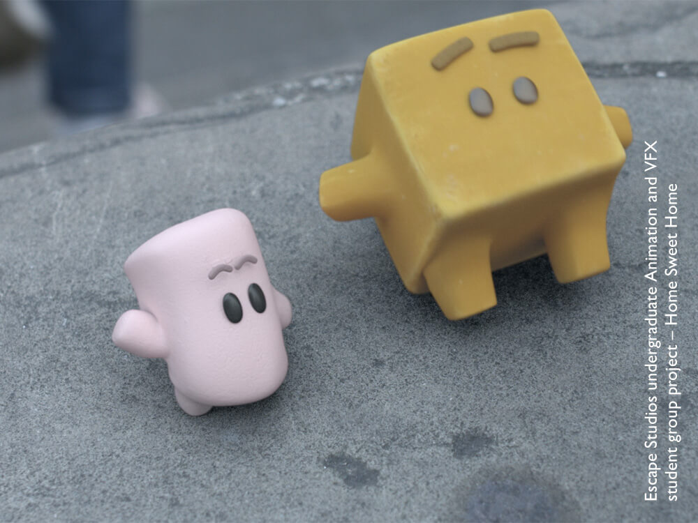 Animated sweets from Home Sweet Home short film