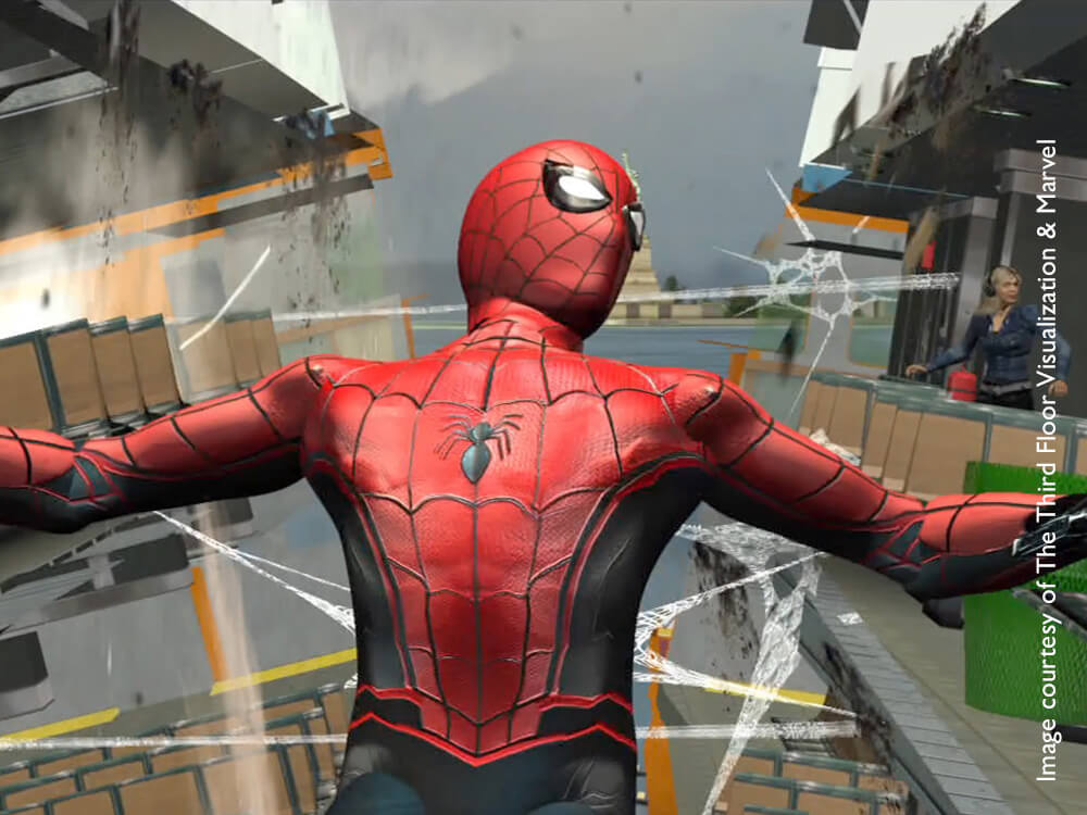 Previsualisation image of Spider-Man falling